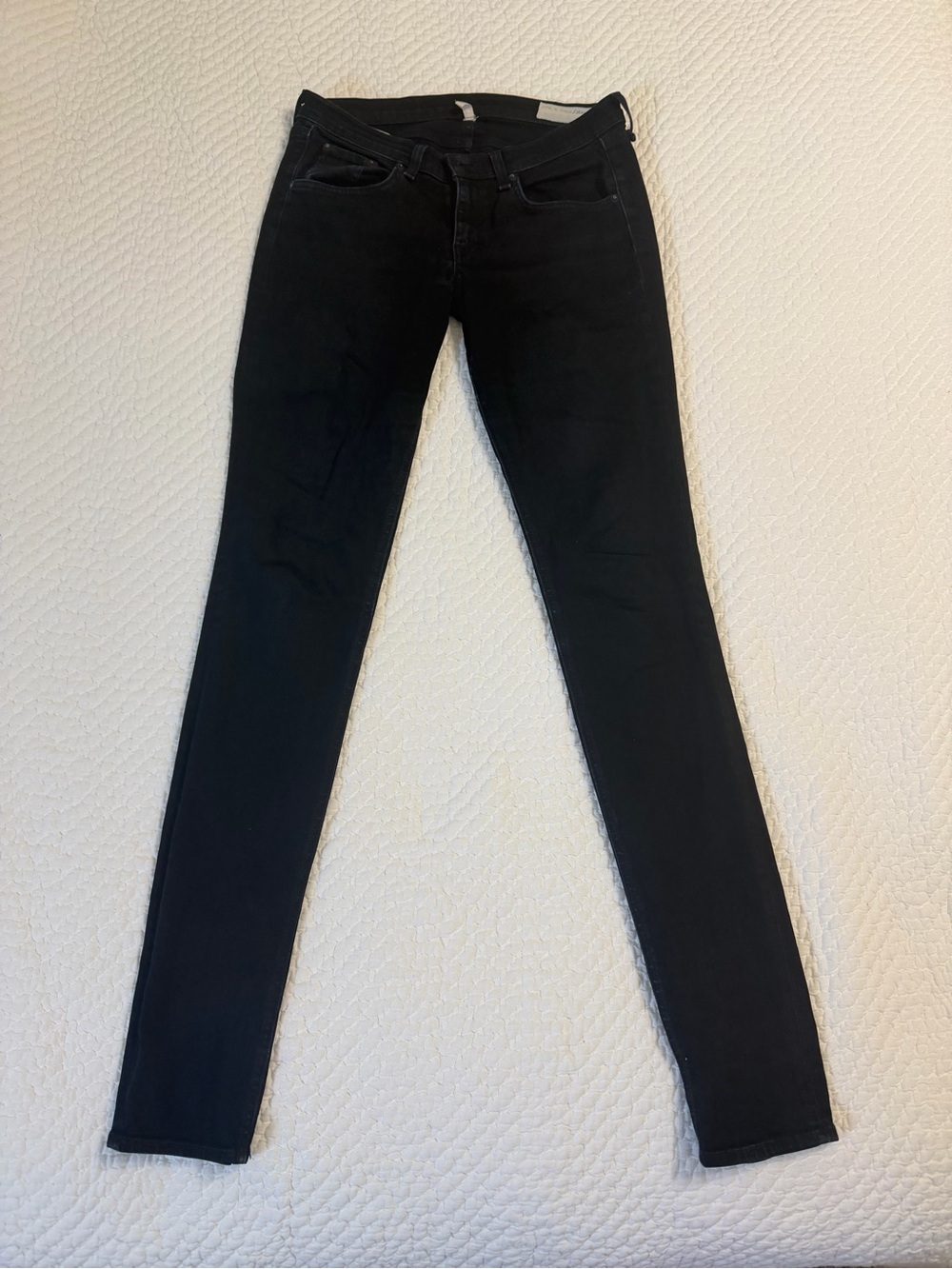 Rag & Bone JEAN Dark Blue Skinny Jeans Size 27 Full Length Denim